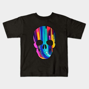 Pop art skull Kids T-Shirt